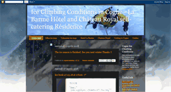 Desktop Screenshot of iceclimbingcogne.com